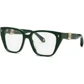 Roberto Cavalli Vrc046 Woman Glasses Vert Femme