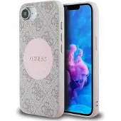 GUESS Circle Classic Logo Iphone 16e Phone Case Rose