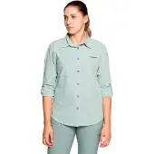 Trangoworld Ardones Df Long Sleeve Shirt Vert,Bleu L Femme