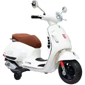 Tachan Vespa Gts License 12v Blanc Enfants