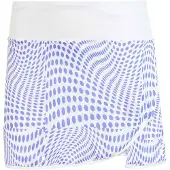 Adidas Club Graphic Skirt Blanc,Bleu M Femme