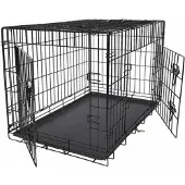 JULIUS K-9 Folding Cage 76x47x53 Cm Noir