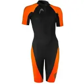 Head Swimming Multix 2.5 Mm Woman Short Sleeve Shorty Orange,Noir XSLO Femme