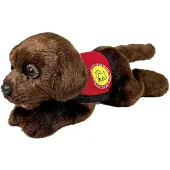Bocalan Labrador With Vest Teddy 21 Cm Rouge Enfants