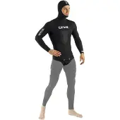 Seac Sub Veste De Chasse Sous-marine Black Shark Open Cell 7 Mm