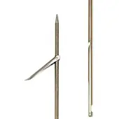 Picasso Gold Inox Stainless Steel Notch 7 Mm Single Flopper Spearshaft Argenté 200 cm