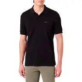 BOSS pour homme. 50555153 Polo Pio 2 noir (L), Casuel, Coton, Manche courte