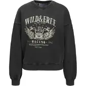 Jack & Jones Britta Relax Jjxx Sweatshirt Noir,Gris XL Femme