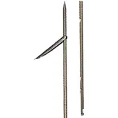 Picasso Platinium Inox Stainless Steel Notch 6.75 Mm Single Flopper Spearshaft Argenté 150 cm
