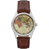 CHPO Vintage World Watch Marron