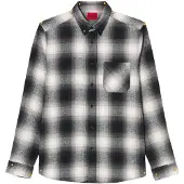 HUGO Ermann 10262686 Long Sleeve Shirt Gris M Homme