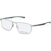 Porsche Design P8772 Square Glasses Gris 140/56 mm Homme
