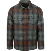 Superdry pour homme. M4011050A Chemise verte Miller (M), Casuel, Polyester, Manche longue