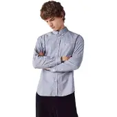 Lacoste Ch2564 Long Sleeve Shirt Bleu S-M Homme