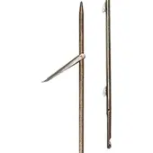 Picasso America Shark Fin 8 Mm Single Flopper Spearshaft Argenté 140 cm