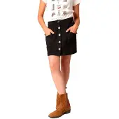 Deeluxe Valentina Skirt Noir 14 Years Fille