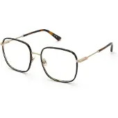 Nina Ricci Vnr427 Square Woman Glasses Marron 135/54 mm Femme