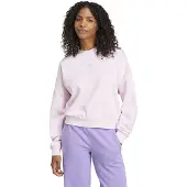 Adidas Essentials Small Logo Feelcozy Sweatshirt Rose 2XL Femme