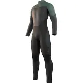 Mystic Star 4/3 Mm Long Sleeve Back Zip Neoprene Suit Gris MS Homme