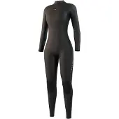 Mystic Haven 5/3 Mm Woman Long Sleeve Back Zip Neoprene Suit Marron XL Femme
