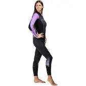 Salvimar Caribe 3.0 Mm Woman Diving Wetsuit Noir 2XL Femme