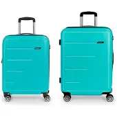 Gabol Future Plus Spinner Expandable 111l Trolley Bag 2 Units Vert