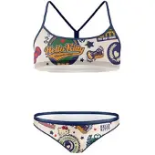 Otso Hello Kitty Cheerleading Bikini Beige XS Femme