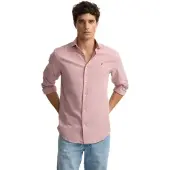 Silbon Sport Soft Long Sleeve Shirt Rose S Homme