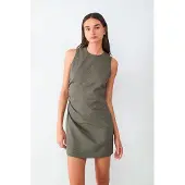 Balmohk Stripes Sleeveless Short Dress Vert XL Femme