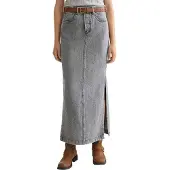 Scotch & Soda Jupe Longue Black Denim