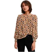 Vero Moda Ulja Long Sleeve Blouse Marron M Femme