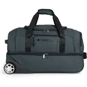 Gabol Canada 52.8l Wheeled Duffle Bag Gris