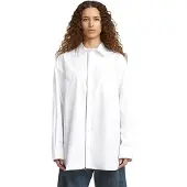 G-Star D27992-e079 Oversised Long Sleeve Shirt Blanc S Femme