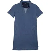 Tbs Mandyrob Short Sleeve Short Dress Bleu 40 Femme