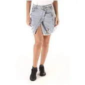 KENDALL + KYLIE Kkw345005 Short Skirt Bleu 28 Femme