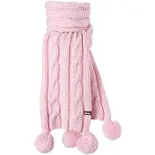Barts Cable Scarf Rose Femme