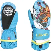 Level Animal Rec Mittens Bleu 24 Months-3 Years Enfants
