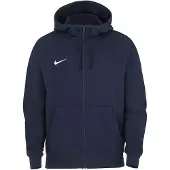 Nike Team Club Full Zip Sweatshirt Bleu L Homme