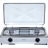 Vitrokitchen 202bb Gas Camping Kitchen Argenté