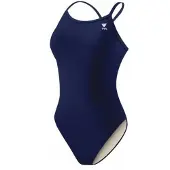 Tyr Solid Tyreco Diamondfit Swimsuit Bleu UK 36 Femme