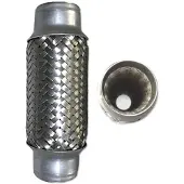 JBM 55x300 Mm Innerbraid Flexible Tube Argenté