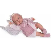 Antonio Juan Babydoo Posturitas With Vest Baby Doll 50 Cm Rose Enfants