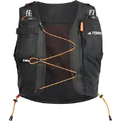 Adidas - Gilet d'hydratation - Terrex Trail Vest 12L Black/White/Impact Orange en Nylon - Taille XS - Noir