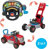 Vtech V-TECH Tracteur et tondeuse à gazon 3 en 1 pour bébés