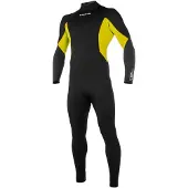 Mystic Rental 5/4 Mm Junior Long Sleeve Back Zip Neoprene Suit Noir L Garçon
