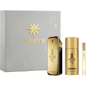 Paco Rabanne Coffret Rabanne 1 Million Eau de Toilette, vaporisateur, 100 ml, comprenant 3 articles
