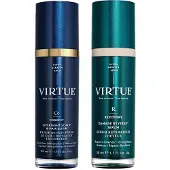 Virtue Damage Reverse Serum 50ml & Overnight Scalp & Hair Elixir 50ml Duo