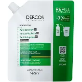 VICHY Dercos Anti-Dandruff Dermatological Shampoo for Dry Hair Refill 390ml