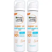 Garnier Ambre Solaire Over Makeup Super UV Protection Mist SPF50+ With Hyaluronic Acid And Vitamin E, 75ml
