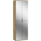 Xonox ProjektX armoire de rangement 4 portes miroir.